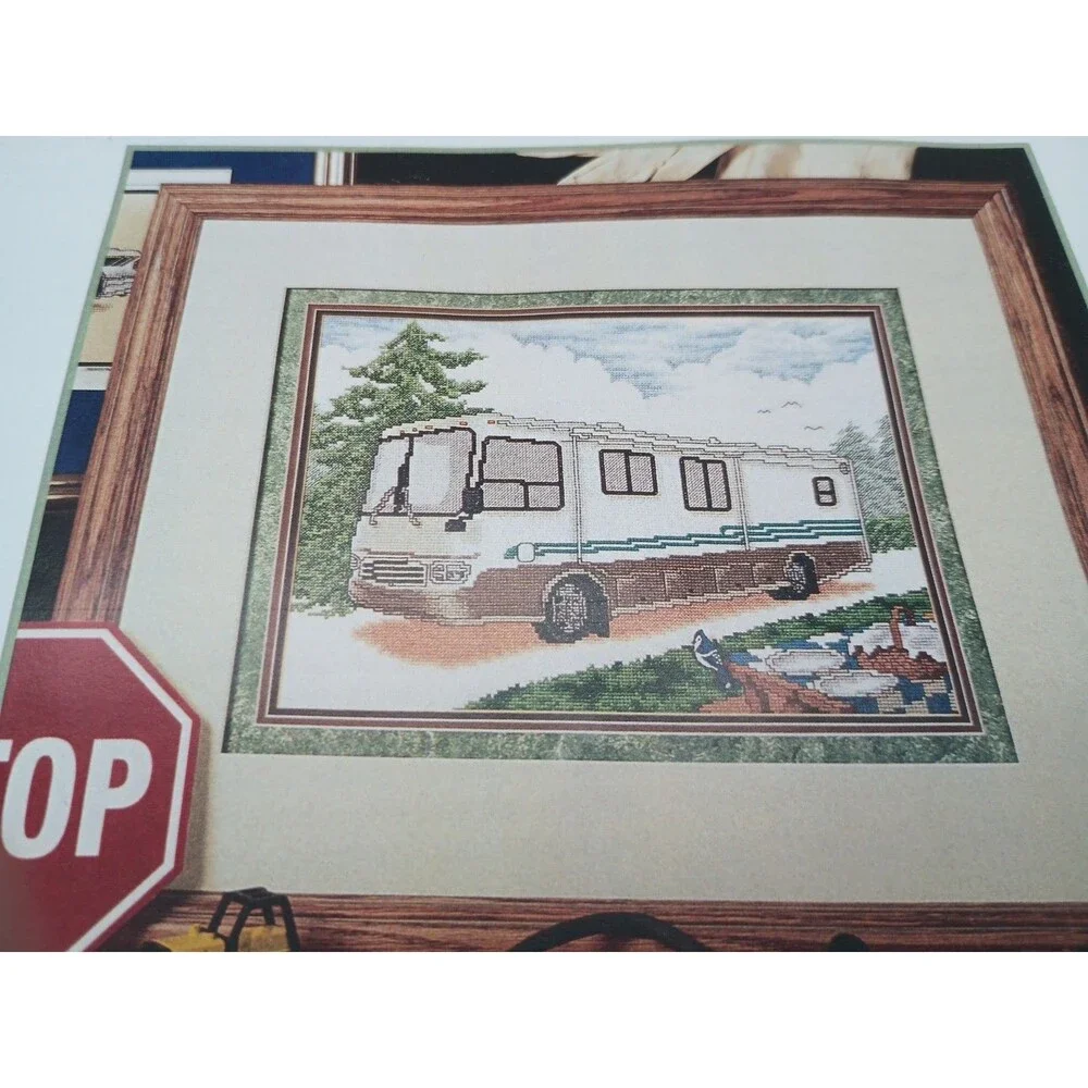 Stoney Creek Counted Cross Stitch Complete Kit Hardly Working (RV) Blue Jay